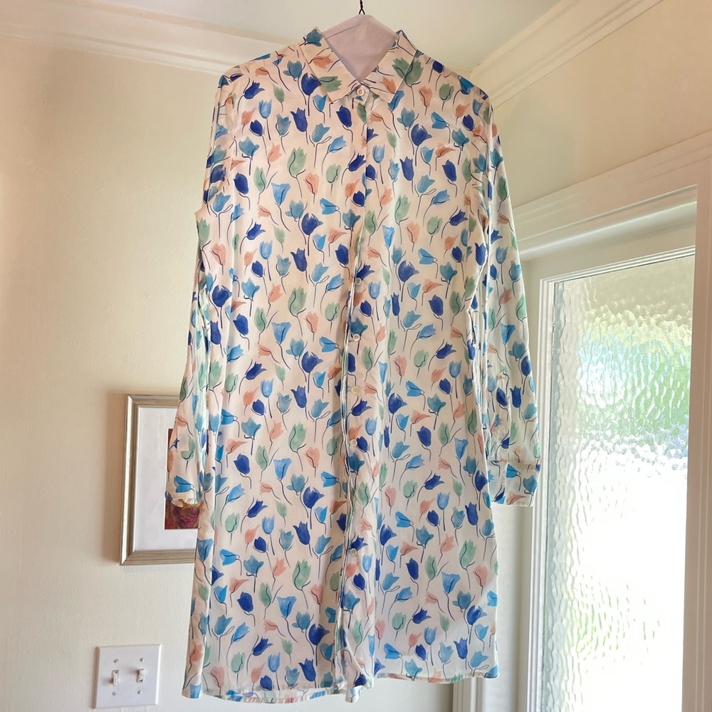 Hadleigh’s Cotton Shirt Dress